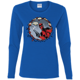 T-Shirts Royal / S Deadpool 007 Women's Long Sleeve T-Shirt