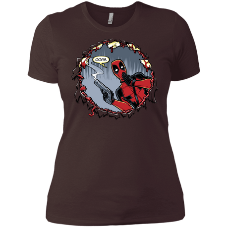 T-Shirts Dark Chocolate / X-Small Deadpool 007 Women's Premium T-Shirt