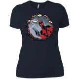 T-Shirts Midnight Navy / X-Small Deadpool 007 Women's Premium T-Shirt