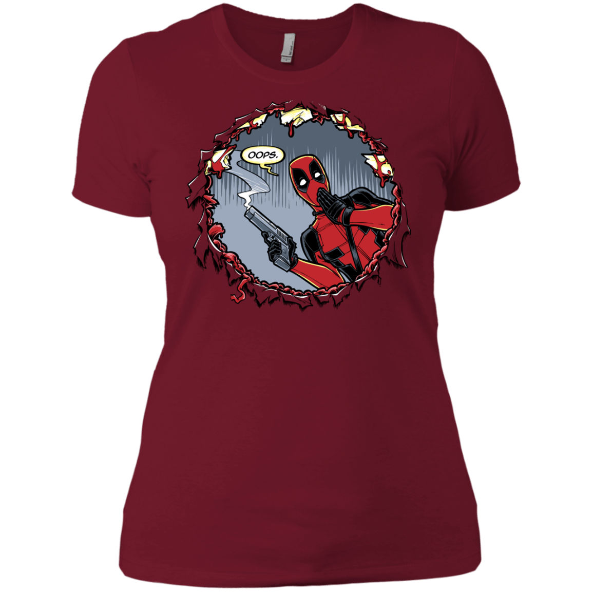 T-Shirts Scarlet / X-Small Deadpool 007 Women's Premium T-Shirt