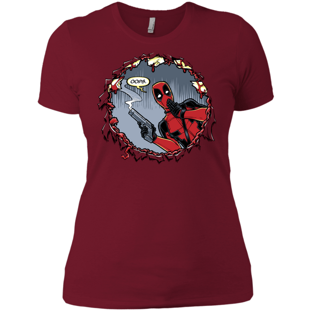 T-Shirts Scarlet / X-Small Deadpool 007 Women's Premium T-Shirt