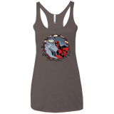 T-Shirts Macchiato / X-Small Deadpool 007 Women's Triblend Racerback Tank