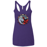 T-Shirts Purple Rush / X-Small Deadpool 007 Women's Triblend Racerback Tank