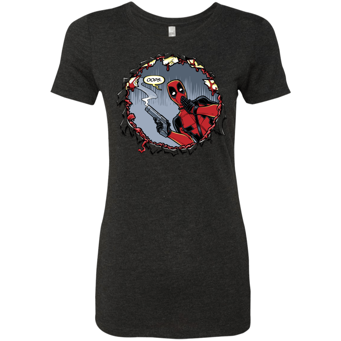 T-Shirts Vintage Black / S Deadpool 007 Women's Triblend T-Shirt