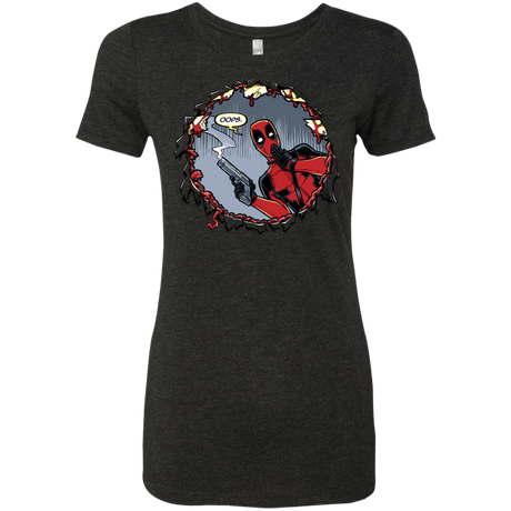 T-Shirts Vintage Black / S Deadpool 007 Women's Triblend T-Shirt