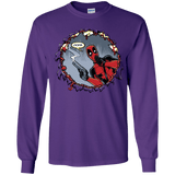 T-Shirts Purple / YS Deadpool 007 Youth Long Sleeve T-Shirt