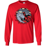 T-Shirts Red / YS Deadpool 007 Youth Long Sleeve T-Shirt