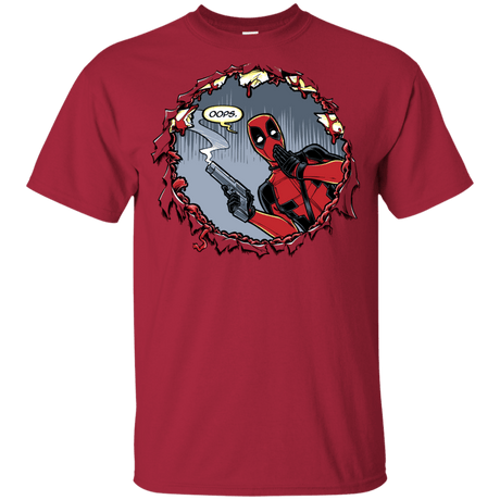 T-Shirts Cardinal / YXS Deadpool 007 Youth T-Shirt