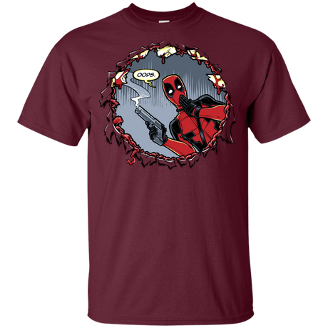 T-Shirts Maroon / YXS Deadpool 007 Youth T-Shirt