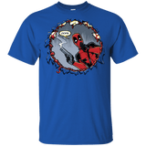 T-Shirts Royal / YXS Deadpool 007 Youth T-Shirt