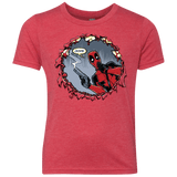 T-Shirts Vintage Red / YXS Deadpool 007 Youth Triblend T-Shirt