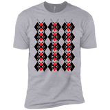 T-Shirts Heather Grey / YXS Deadpool Argyle Boys Premium T-Shirt