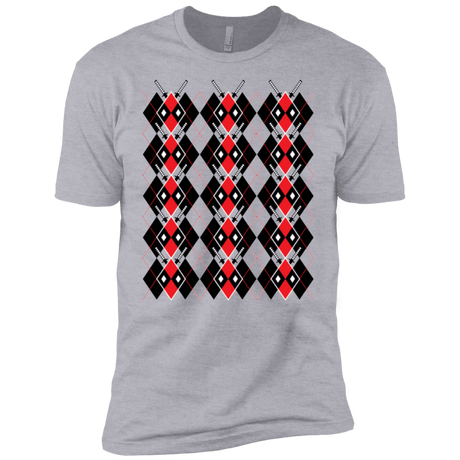 T-Shirts Heather Grey / YXS Deadpool Argyle Boys Premium T-Shirt