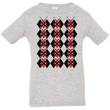 T-Shirts Heather / 6 Months Deadpool Argyle Infant Premium T-Shirt