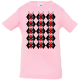 T-Shirts Pink / 6 Months Deadpool Argyle Infant Premium T-Shirt
