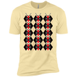 T-Shirts Banana Cream / X-Small Deadpool Argyle Men's Premium T-Shirt