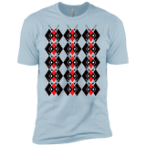 T-Shirts Light Blue / X-Small Deadpool Argyle Men's Premium T-Shirt