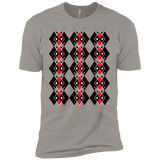 T-Shirts Light Grey / X-Small Deadpool Argyle Men's Premium T-Shirt