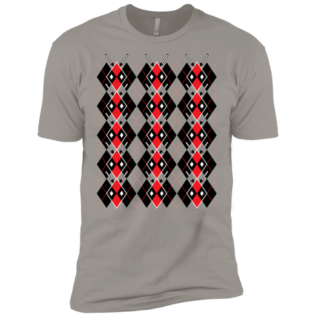 T-Shirts Light Grey / X-Small Deadpool Argyle Men's Premium T-Shirt