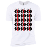 T-Shirts White / X-Small Deadpool Argyle Men's Premium T-Shirt