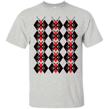 T-Shirts Ash / Small Deadpool Argyle T-Shirt
