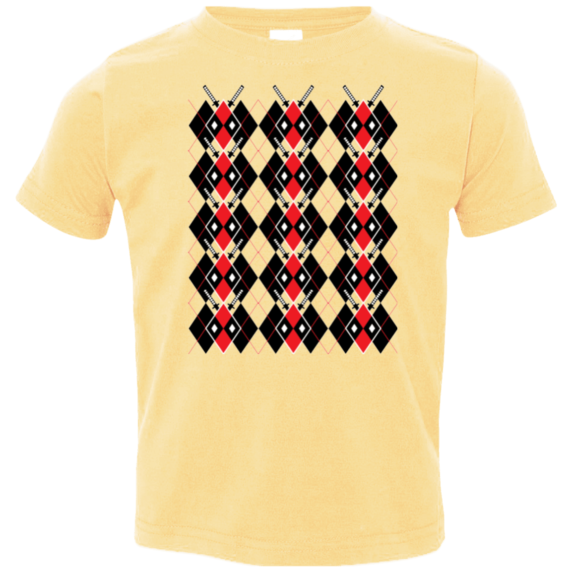 T-Shirts Butter / 2T Deadpool Argyle Toddler Premium T-Shirt