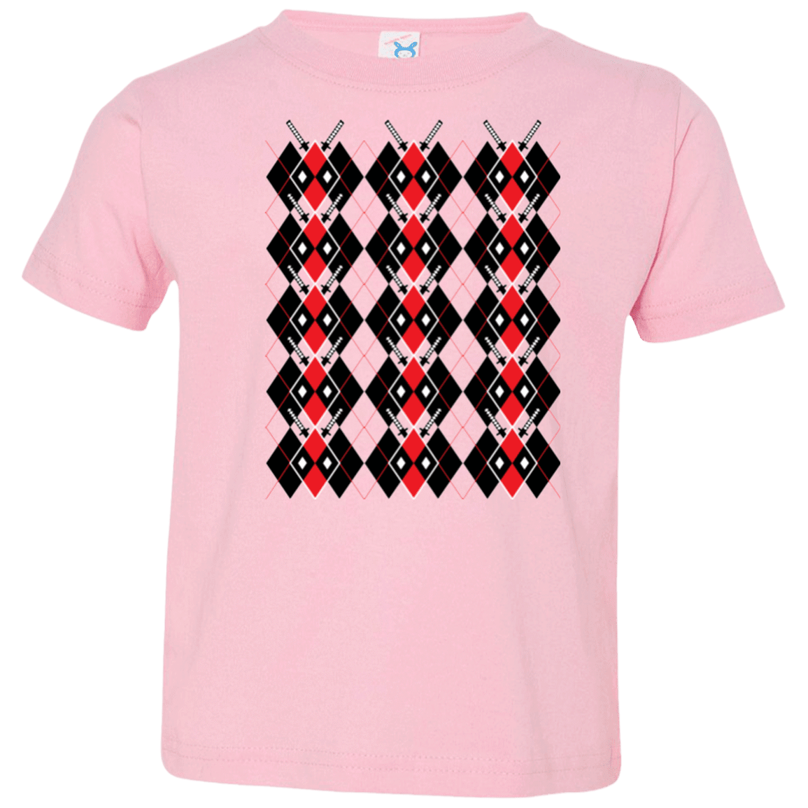 T-Shirts Pink / 2T Deadpool Argyle Toddler Premium T-Shirt