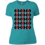 T-Shirts Tahiti Blue / X-Small Deadpool Argyle Women's Premium T-Shirt
