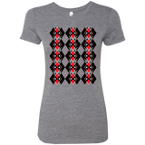 T-Shirts Premium Heather / Small Deadpool Argyle Women's Triblend T-Shirt