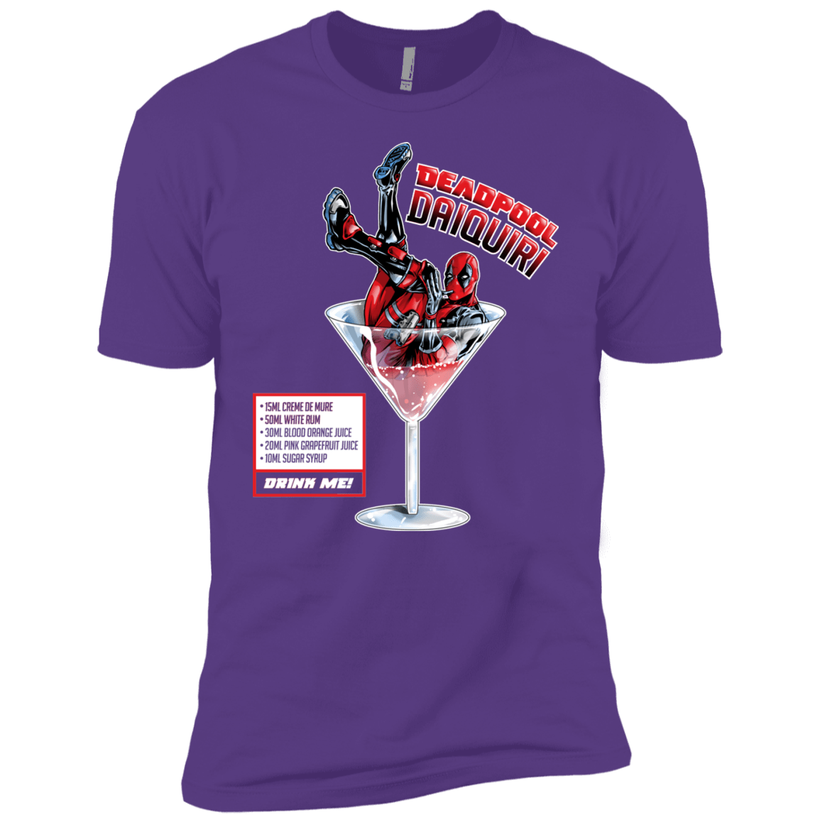 T-Shirts Purple Rush / YXS Deadpool Daiquiri Boys Premium T-Shirt