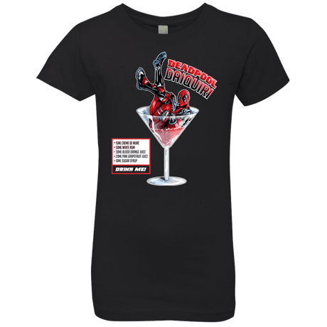 T-Shirts Black / YXS Deadpool Daiquiri Girls Premium T-Shirt