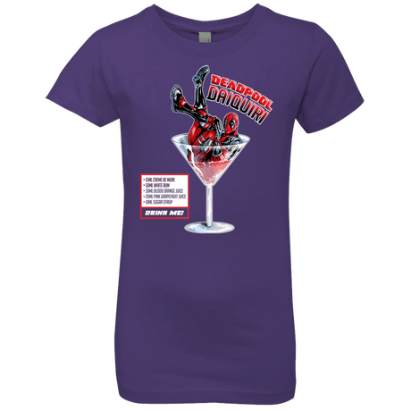 T-Shirts Purple Rush / YXS Deadpool Daiquiri Girls Premium T-Shirt