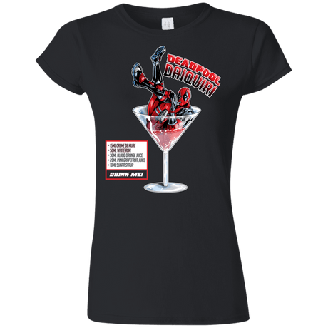 T-Shirts Black / S Deadpool Daiquiri Junior Slimmer-Fit T-Shirt