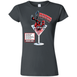 T-Shirts Charcoal / S Deadpool Daiquiri Junior Slimmer-Fit T-Shirt