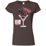 T-Shirts Dark Chocolate / S Deadpool Daiquiri Junior Slimmer-Fit T-Shirt
