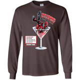 T-Shirts Dark Chocolate / S Deadpool Daiquiri Men's Long Sleeve T-Shirt