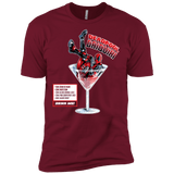 T-Shirts Cardinal / X-Small Deadpool Daiquiri Men's Premium T-Shirt