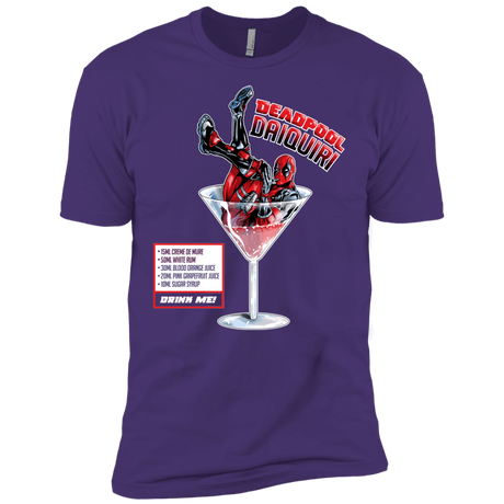 T-Shirts Purple Rush/ / X-Small Deadpool Daiquiri Men's Premium T-Shirt