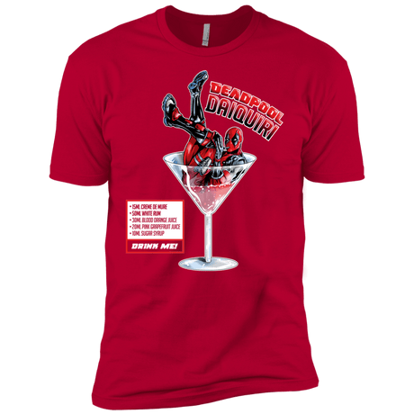 T-Shirts Red / X-Small Deadpool Daiquiri Men's Premium T-Shirt