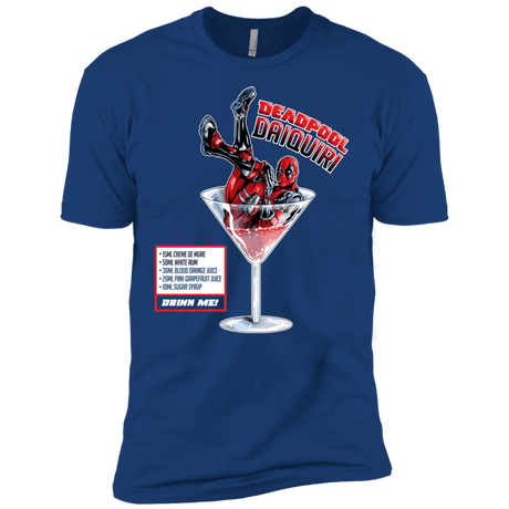 T-Shirts Royal / X-Small Deadpool Daiquiri Men's Premium T-Shirt
