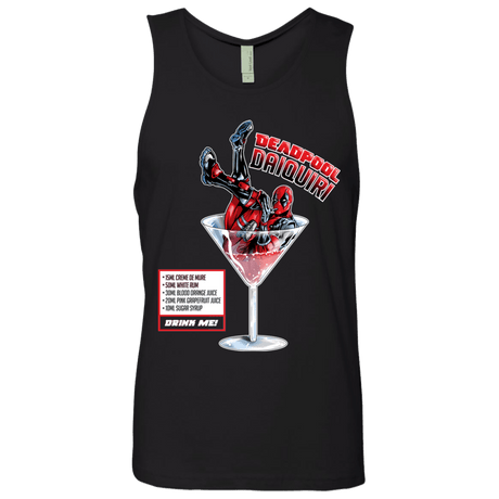 T-Shirts Black / S Deadpool Daiquiri Men's Premium Tank Top