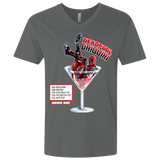 T-Shirts Heavy Metal / X-Small Deadpool Daiquiri Men's Premium V-Neck