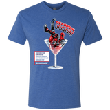 T-Shirts Vintage Royal / S Deadpool Daiquiri Men's Triblend T-Shirt