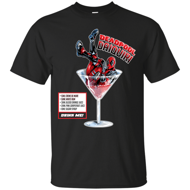 T-Shirts Black / S Deadpool Daiquiri T-Shirt