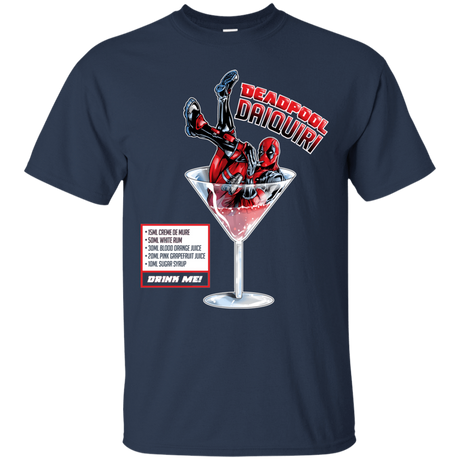 T-Shirts Navy / S Deadpool Daiquiri T-Shirt