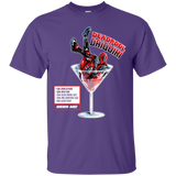 T-Shirts Purple / S Deadpool Daiquiri T-Shirt