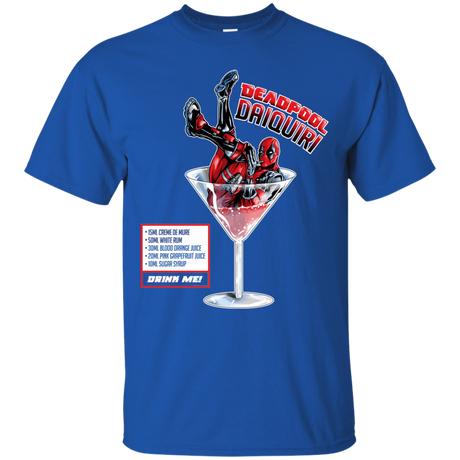 T-Shirts Royal / S Deadpool Daiquiri T-Shirt