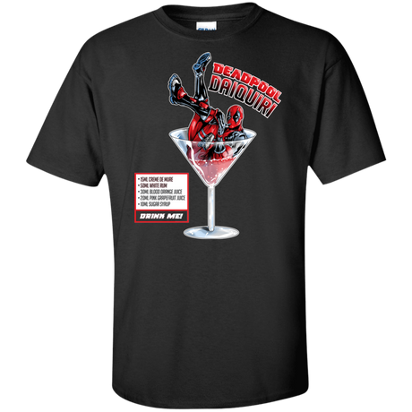 T-Shirts Black / XLT Deadpool Daiquiri Tall T-Shirt