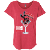 T-Shirts Vintage Red / X-Small Deadpool Daiquiri Triblend Dolman Sleeve