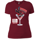 T-Shirts Scarlet / X-Small Deadpool Daiquiri Women's Premium T-Shirt